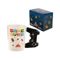 Ceramic Game Over Shaped Handle Mug