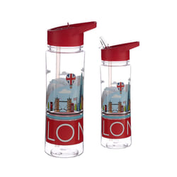 Reusable London Skyline 550ml Bottle