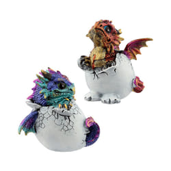 Hatching Egg Elements Dragon Figurine
