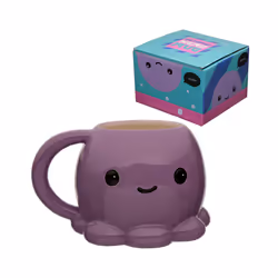 Ceramic Shaped Head Mug - Adoramals Octopus
