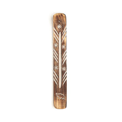 Decorative Elephant Wooden Incense Burner Ash Catcher