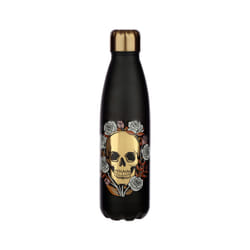 Reusable Stainless Steel Insulated Drinks Bottle 500ml - Skulls & Roses