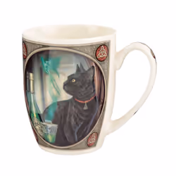 Lisa Parker Porcelain Mug - Absinthe Cat