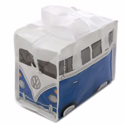 VW T1 Camper Lunch Bags Made From Recycled Materials - Blue Camper