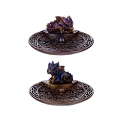Elements Baby Dragon Celtic Incense Stick Burner Dish