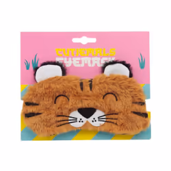 Fun Eye Mask - Plush Adoramals Tiger