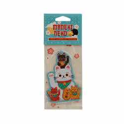 Maneki Neko Lucky Cat Cherry Blossom Scented Air Freshener