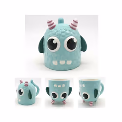 Monstarz Monster Blue Upside Down Ceramic Mug