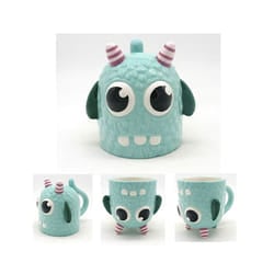 Monstarz Monster Blue Upside Down Ceramic Mug