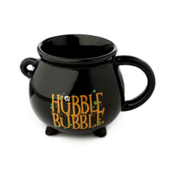 Hubble Bubble Black Cauldron Ceramic Shaped Mug