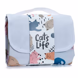 Foldable Picnic Blanket Cat's Life 165 x 145cm Puckator