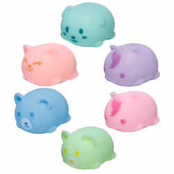 Sombo Glow in the Dark, Squishy, 3 yr(s), Blue, Green, Pink, Purple, 24 pc(s)