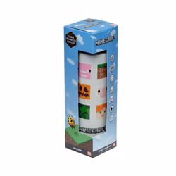 Minecraft Faces Reusable Stainless Hot & Cold Insulated Drinks Bottle