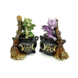 Elements Dragon Figurine - Magical Witches Cauldron