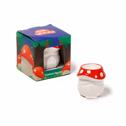 Ceramic Egg Cup - Fairy Toadstool House