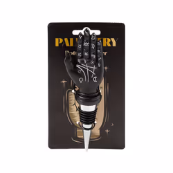 Novelty Bottle Stopper - Mantric Hand/Tarot Hand Palm