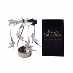 Spinning Tea Light Carousel Candle Holder - Fairy