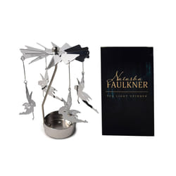 Spinning Tea Light Carousel Candle Holder - Fairy