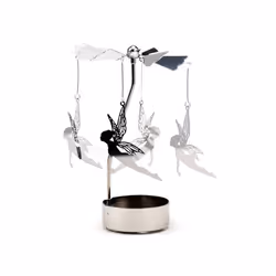 Spinning Tea Light Carousel Candle Holder - Fairy