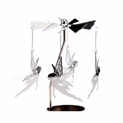 Spinning Tea Light Carousel Candle Holder - Fairy
