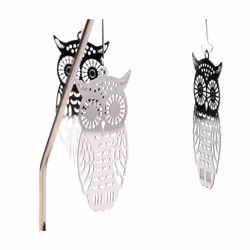 Spinning Tea Light Carousel Candle Holder - Owl