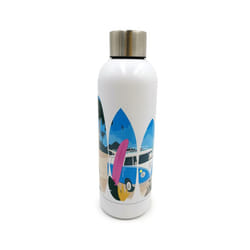 BOT210 VW Volkswagen T1 Camper Bus Waves are Calling Reusable Stainless Steel Hot & Cold Thermal Insulated Drinks Bottle 530ml