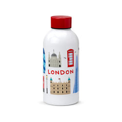 Reusable Stainless Steel Insulated Drinks Bottle 350ml - London Souvenir