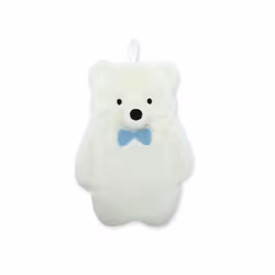 1L Hot Water Bottle with Plush Cover - Polar Bear