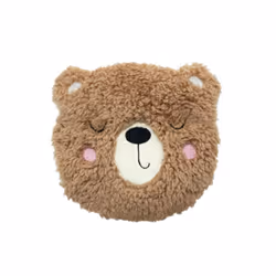 Microwavable Plush Round Wheat and Lavender Heat Pack - Teddy Bear