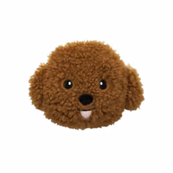 Microwavable Plush Wheat and Lavender Heat Pack - Cavapoo Fluffy Dog Head