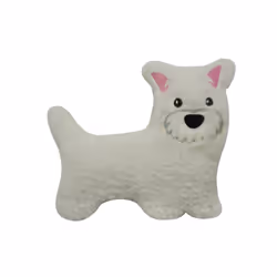 Microwavable Plush Wheat and Lavender Heat Pack - Westie Dog