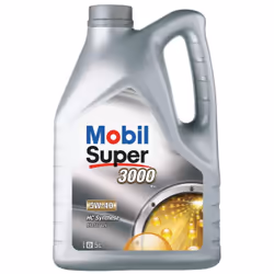 Mobil 1 Super 3000 X1 5W-40 5L, 5 L, 5W-40, Summer/winter, Car, -39 °C, Silver