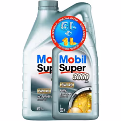 Engine oil; MOBIL; Super 3000 X1; 5W-40 6; for VOLKSWAGEN, BMW, MERCEDES-BENZ, AUDI, TOYOTA