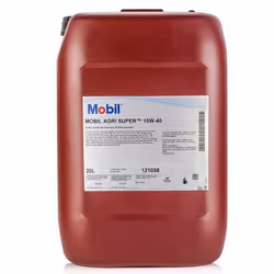 Engine oil; MOBIL; Agri Super; 15W-40 20