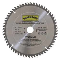 Sealey TCT Saw Blade ?250 x 30mm - 60tpu 25060