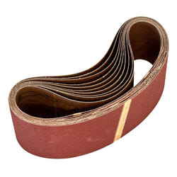 Sealey Sanding Belt 75 x 533mm 60Grit - Pack of 10 WSB5360