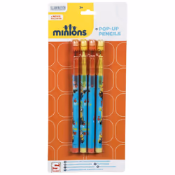 Pop Up Pencils | DESPICABLE ME MINIONS | Officially Licensed