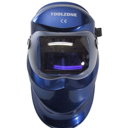 Auto Darkening Blue Welders Helmet Mask Welding Grinding Function