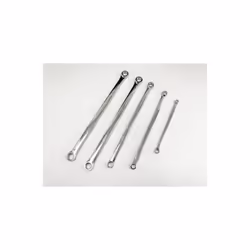 Toolzone Aviation EXTRA LONG Spanners Flat Double Ended Ring Spanner Set 8-19mm