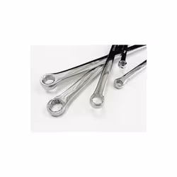 Toolzone Aviation EXTRA LONG Spanners Flat Double Ended Ring Spanner Set 8-19mm