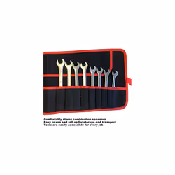 Toolzone 12 Pocket Canvas Tool Roll Storage Wallet Bag