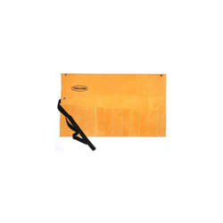 9363783 12 Pocket Leather Tool Chisel RollGold