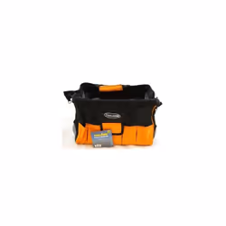 Tool Bag 16'' 28 Pocket Wide Opening Hard Base Nylon Toolbag Box Heavy Duty  017