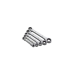 HEAVY DUTY 5PC AF IMPERIAL REVERSIBLE RATCHET RING SPANNER WRENCH SET NEW