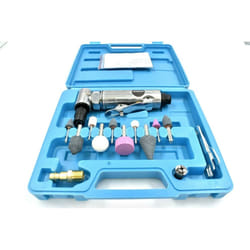 Toolzone Air Angle Die Grinder Kit Buffer Selection Grinding Stone