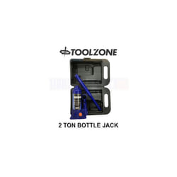 Toolzone 2 Ton Hydraulic Bottle Lifting Jack Heavy Duty Truck Lorry Lift Ram Car 2Tonne AU148