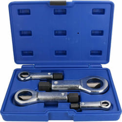 Nut Splitter Remover 4pc Broken Corroded Split Stuck Damaged Nuts AU062 9-36MM