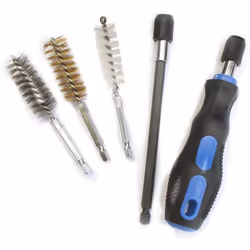 20 Piece Assorted Detail Spiral Brush Set in Pouch