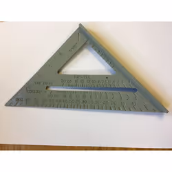 6" Heavy Duty Aluminium Speed Square Measuring Tool Roofing Triangle Joinery