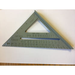 6" Heavy Duty Aluminium Speed Square Measuring Tool Roofing Triangle Joinery
